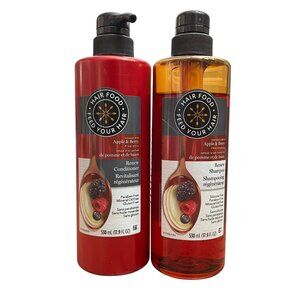 Set Of Hair Food Renew Shampoo & Conditioner Infused with Apple Berry Fragrance